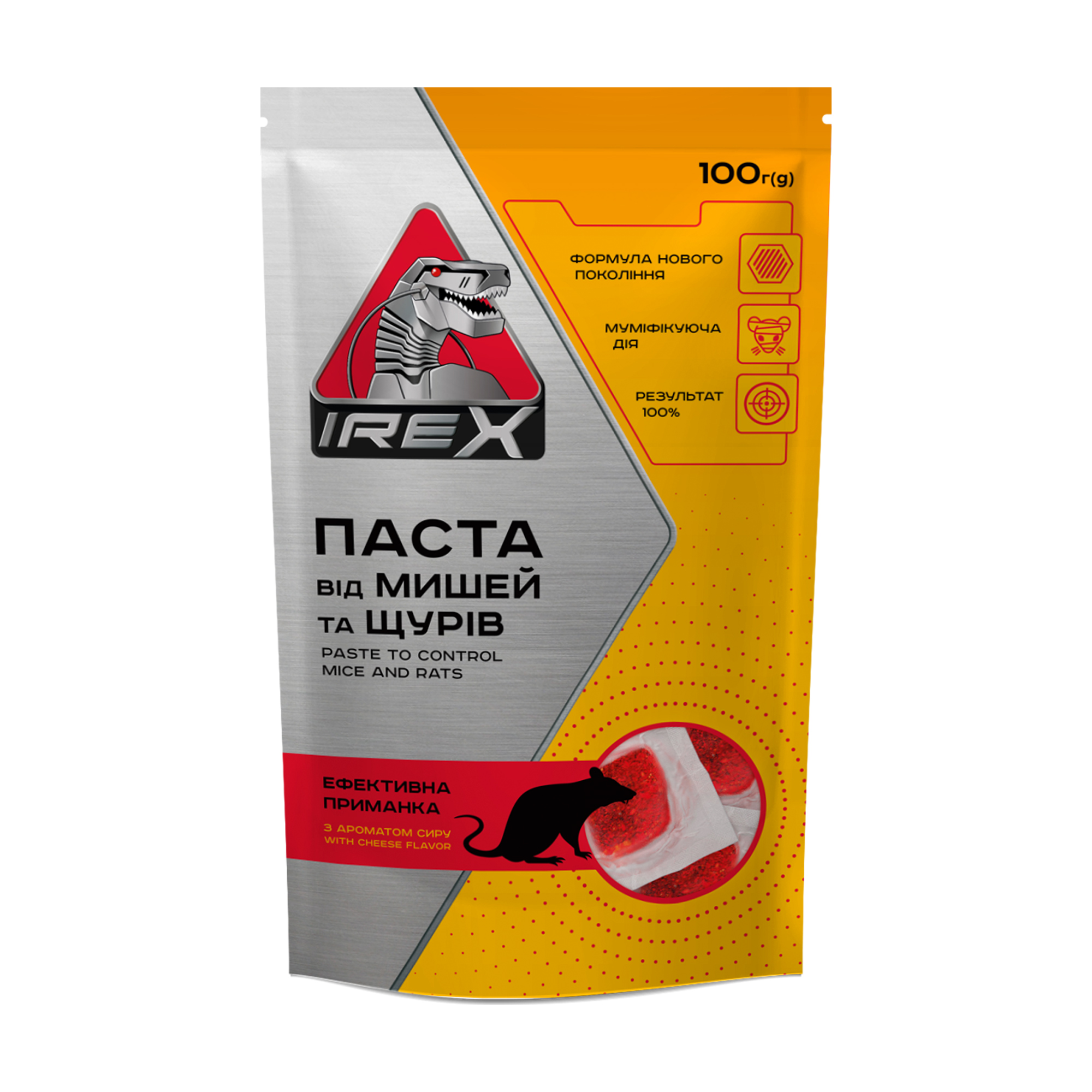 Паста Irex від мишей та щурів, 100 г